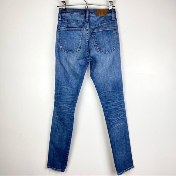 MADEWELL 9” HIGH RISER SKINNY SKINNY RIP & REPAIR - Picture 4 of 10